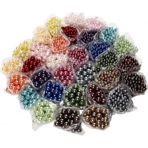 Perles de cire luxueuses - couleurs mélangées - 32 x 20 g Perles de cire luxueuses - couleurs mélangées - 32 x 20 g