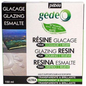 Résine Epoxy - Pébéo - Kit résine BIO Brillante 300ml Résine Epoxy - Pébéo - Kit résine BIO Brillante 300ml