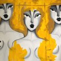 Image client Peinture acrylique W&N Galeria 250ml - 120 Jaune de cadmium med. teinte