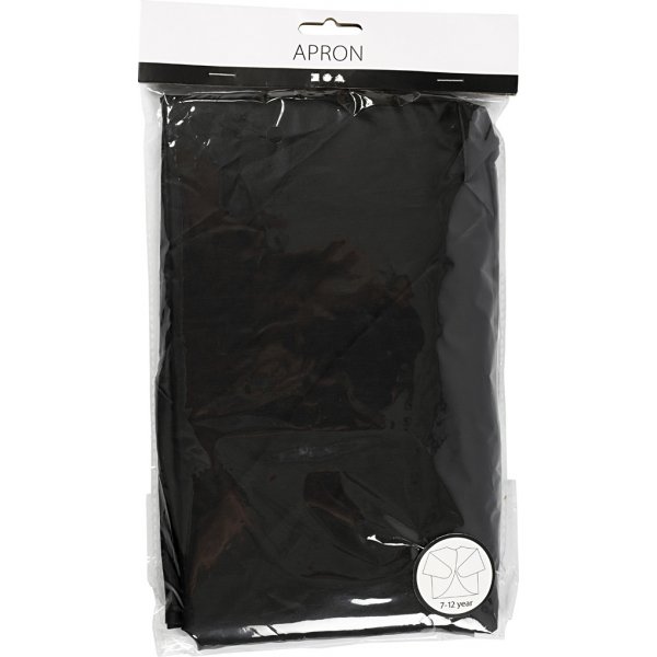 Tablier de peintre - noir - 7-12 ans