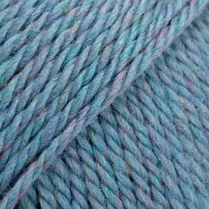 Laine DROPS Alaska Mix - 50 g - Bleu paon (72) Laine DROPS Alaska Mix - 50 g - Bleu paon (72)