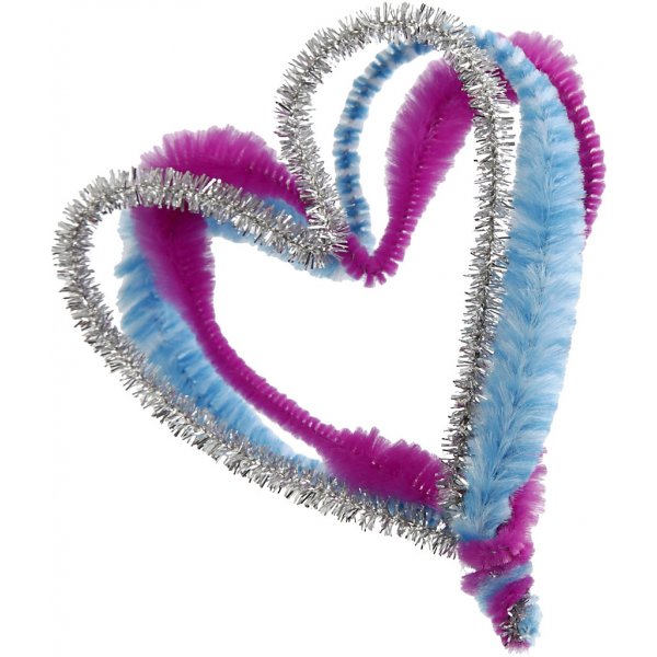 Amusez-vous avec les pinces et les cure-pipes - couleurs mlanges