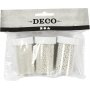 Mini boules de verre - nacre - 3 x 45 g