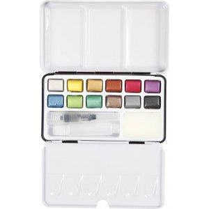Peintures aquarelle Art Aqua - peintures métalliques - 12 pcs Peintures aquarelle Art Aqua - peintures métalliques - 12 pcs