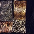 Image client Animal léopard imitation Velboa - 150 cm