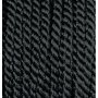 Cordon viscose 4 mm - 25 mtres - noir