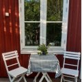 Image client Toile cir�e � carreaux - Bleu