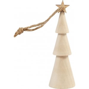Sapin de Noël avec étoile et suspension Sapin de Noël avec étoile et suspension