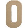 Lettre en carton - O - 5 cm
