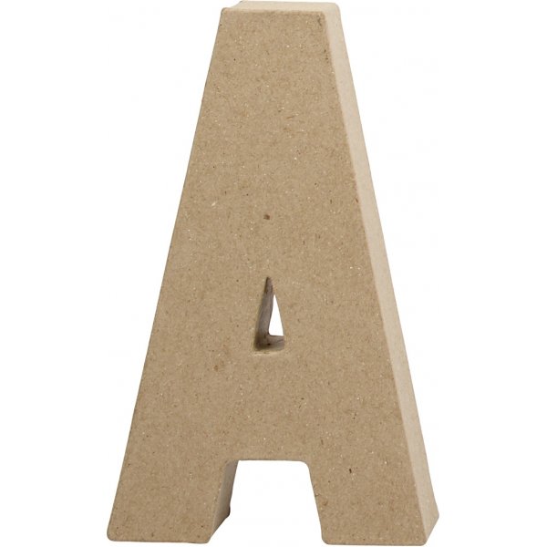 Lettre en carton - A - 5 cm