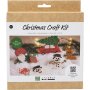 Kit DIY NABBI BioBeads - Voiture de Nol - renne - bonhomme de neige - Pre Nol et cadeau de Nol