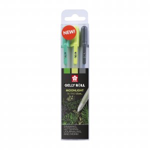 Stylos gel Sakura Gelly Roll Set 3 stylos - Botanique Stylos gel Sakura Gelly Roll Set 3 stylos - Botanique