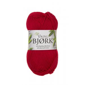 Fil Viking Bouleau 50g - Rouge (550) Fil Viking Bouleau 50g - Rouge (550)