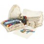 Sacs  chaussures et textiles avec marqueur - couleurs mlanges