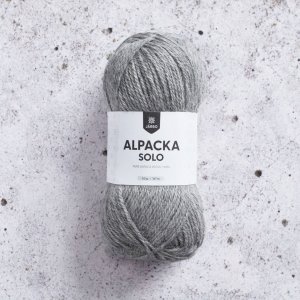 Alpaga Solo 50g - Gris clair Alpaga Solo 50g - Gris clair