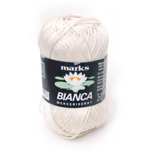 Fil Bianca - 50g - Blanc naturel (1100) Fil Bianca - 50g - Blanc naturel (1100)