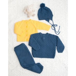 Patron tricot - Cardigan, pull, pantalon et bonnet Patron tricot - Cardigan, pull, pantalon et bonnet