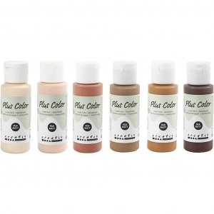 Peinture pour loisirs Plus Color - Couleurs terreuses Peinture pour loisirs Plus Color - Couleurs terreuses