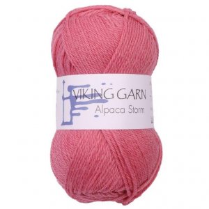 Fil Viking Alpaca Storm 50g - Rose foncé (563) Fil Viking Alpaca Storm 50g - Rose foncé (563)