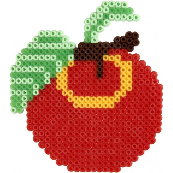 Assiettes perles - fleur - fille - garçon - pomme et poire - 6 pcs Assiettes perles - fleur - fille - garçon - pomme et poire - 6 pcs