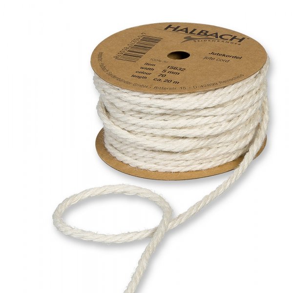 Cordon de jute - 5mm 20m