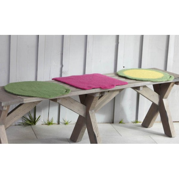 Patrons tricot - Coussins d'assise en feutre Patrons tricot - Coussins d'assise en feutre