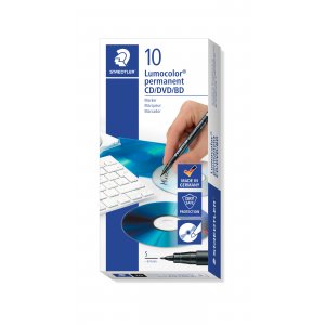 Stylo marqueur pour CD/DVD - Noir Stylo marqueur pour CD/DVD - Noir