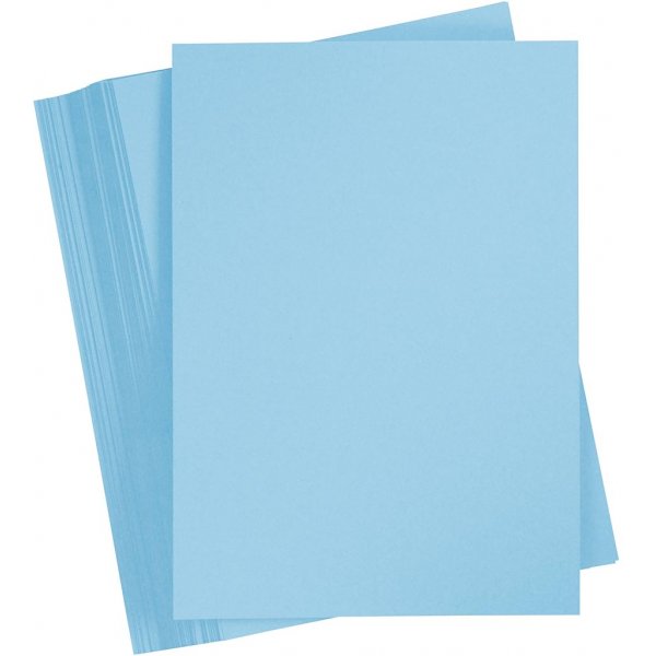 Carton coloré - bleu clair - A4 - 180 g - 100 feuilles Carton coloré - bleu clair - A4 - 180 g - 100 feuilles