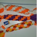 Image client Tissu polaire 150 cm - Orange fluo