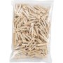Pinces  linge - 30 x 3 mm - 100 pcs