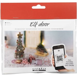 Mini Kit DIY Porte du Père Noël - Sapin de Noël Mini Kit DIY Porte du Père Noël - Sapin de Noël