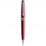 Stylo  bille Waterman Expert Rouge Fonc - Garniture Chrome - Moyen