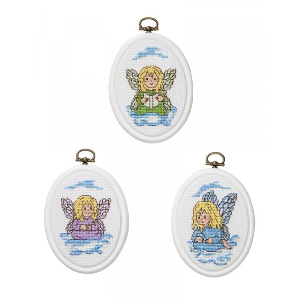 Kit de broderie Flexiboards - Anges 3-pack