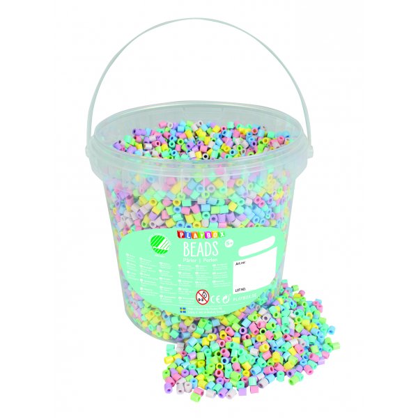 Perles de pipe Mélange pastel - 10000 pcs Perles de pipe Mélange pastel - 10000 pcs