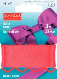 Ruban satin 6-25mm - Plusieurs coloris Ruban satin 6-25mm - Plusieurs coloris