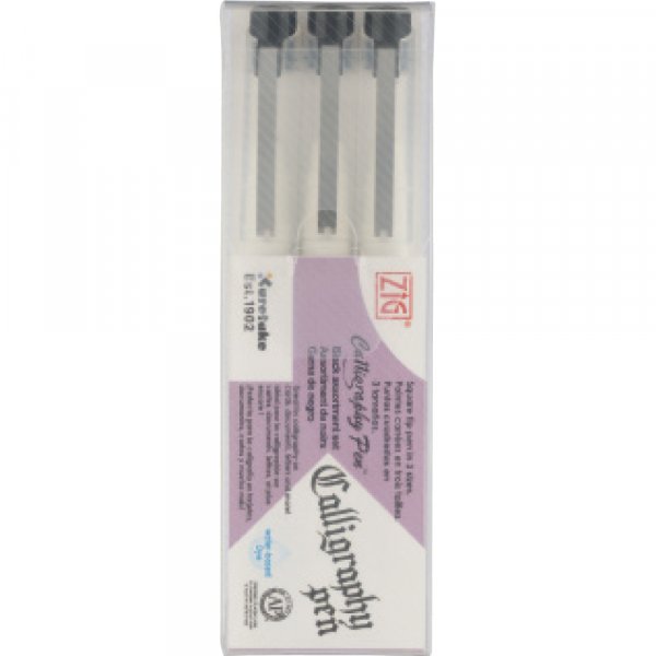 Stylo calligraphie ZIG Noir