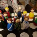 Image client Figurines en bois 50 pcs 40 & 47 mm