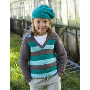 Patron tricot - Pull et bonnet en Flox Patron tricot - Pull et bonnet en Flox
