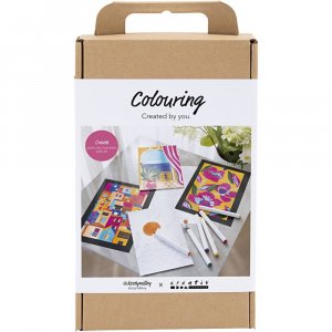 Kit DIY - Coloriage par numéros avec marqueurs Kit DIY - Coloriage par numéros avec marqueurs