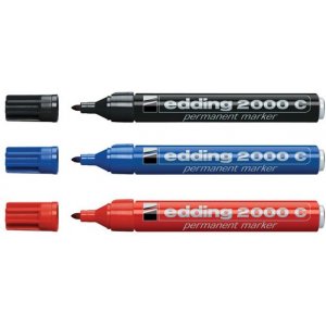 Marqueur permanent Edding 2000C Marqueur permanent Edding 2000C