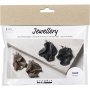 Mini kit DIY bijoux, boucles d'oreilles plies