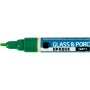 Crayon pour porcelaine et verre - couleurs mélangées - opaque - 12 pcs