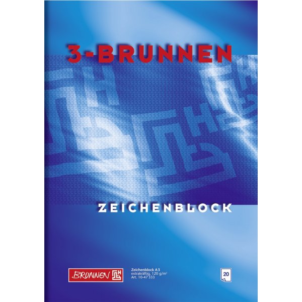 Bloc  dessin - A3 120g (20 pages)