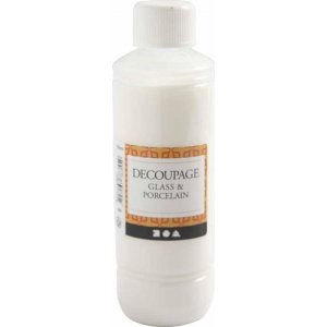 Vernis de découpage - verre et porcelaine - 250 ml Vernis de découpage - verre et porcelaine - 250 ml