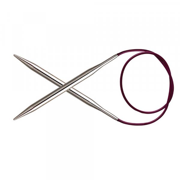 Aiguilles circulaires Nova Metall - 60 cm
