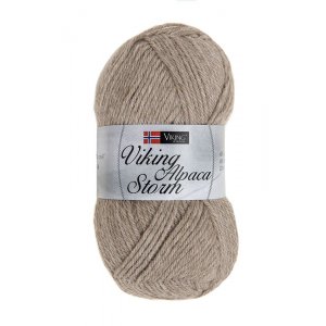 Fil Viking Alpaca Storm 50g - Beige (507) Fil Viking Alpaca Storm 50g - Beige (507)