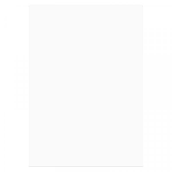 Carton massif 620g 10 feuilles - Blanc