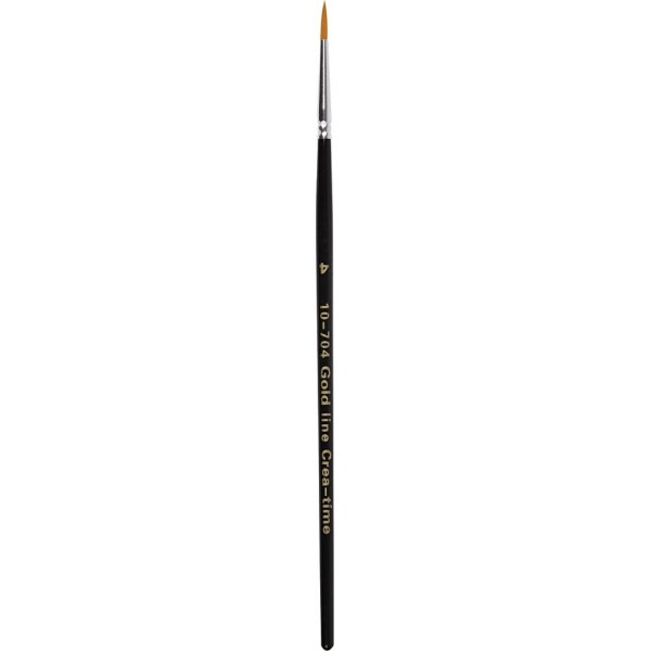 Pinceaux Gold Line - non. 4 - rond - 12 pices