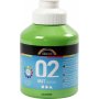 Peinture scolaire - Acrylique - vert clair - mate - 500 ml