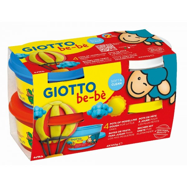 Modle Giotto be-b 4-pack - Bleu/Blanc/Rouge/Jaune
